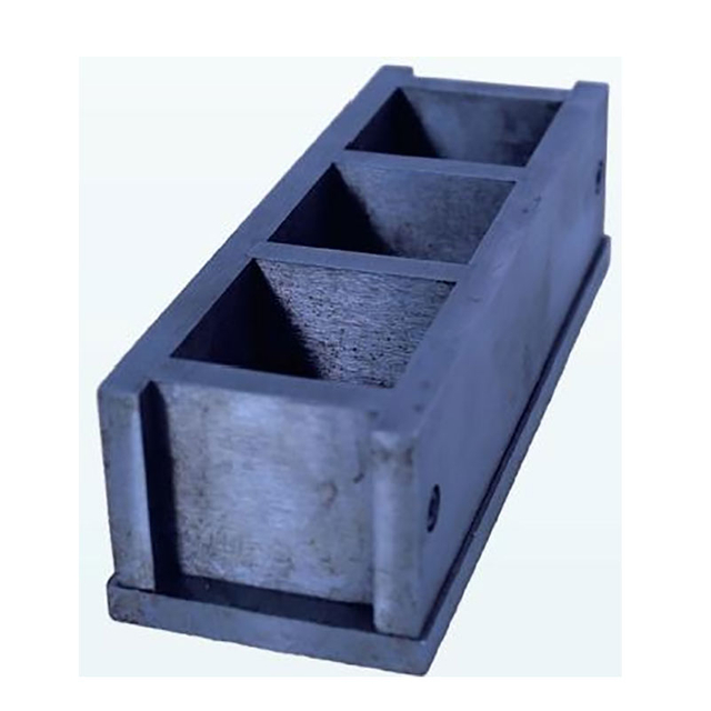 50*50*50mm Cube Steel Three Gang Cement Mortar Mold