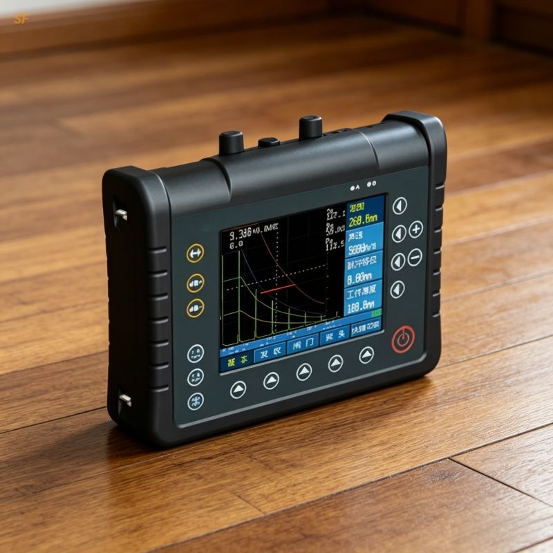 Portable Ultrasonic Flaw Detector Metal Weld Tester Casting Forging Flaw Detection NDT Equipment A-Scan DAC Curve ASTM E317