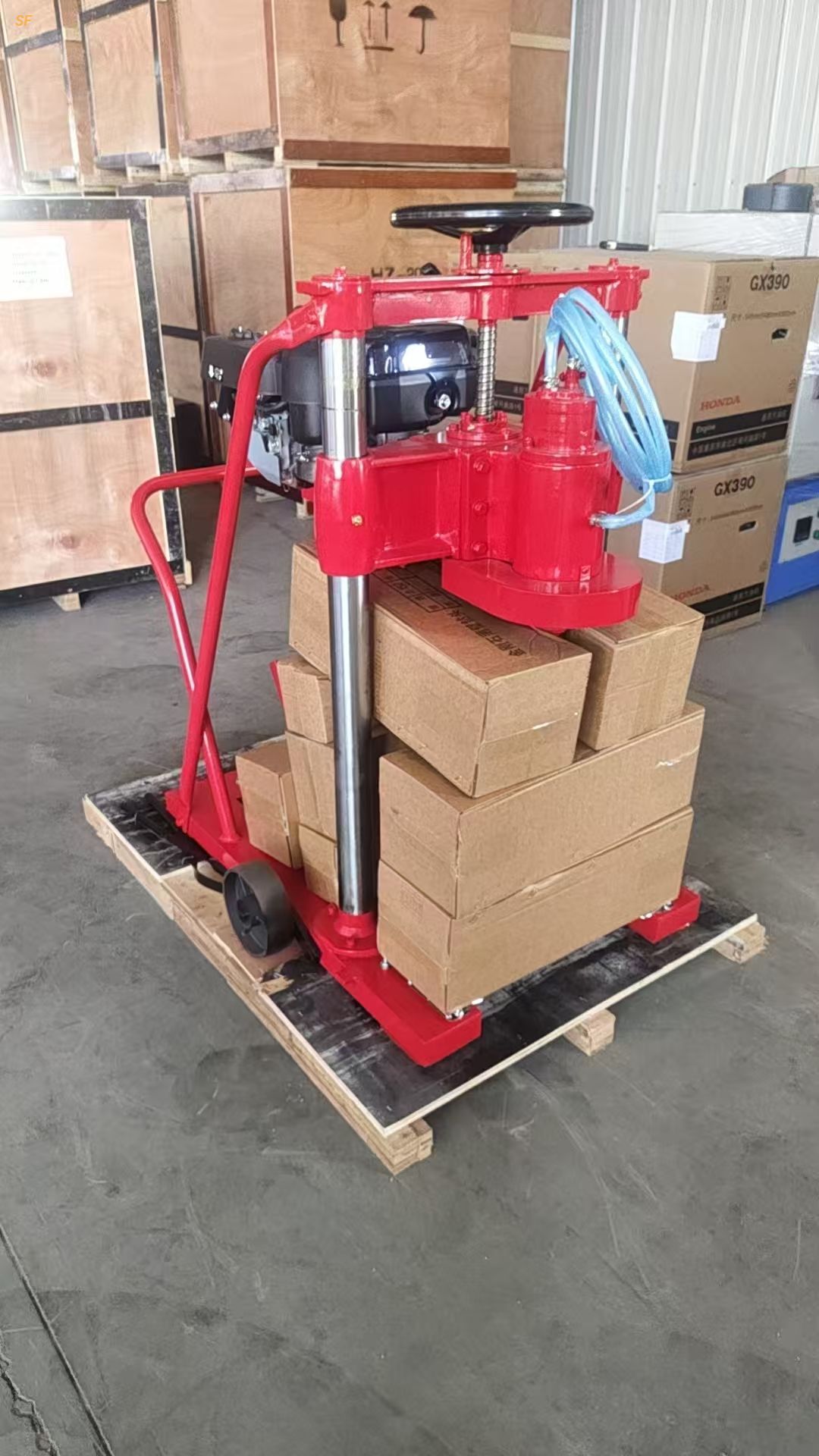 Road Core Drilling Machine Concrete for Machine Borehole Drilling Machine High Accuracy 220V SF Brand Universal Testing