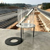Water Replacement Density Tester with Steel Base Plate & Graduated Water Cylinder for On-Site Coarse Soil & Giant Gravel Density Test Factory Direct