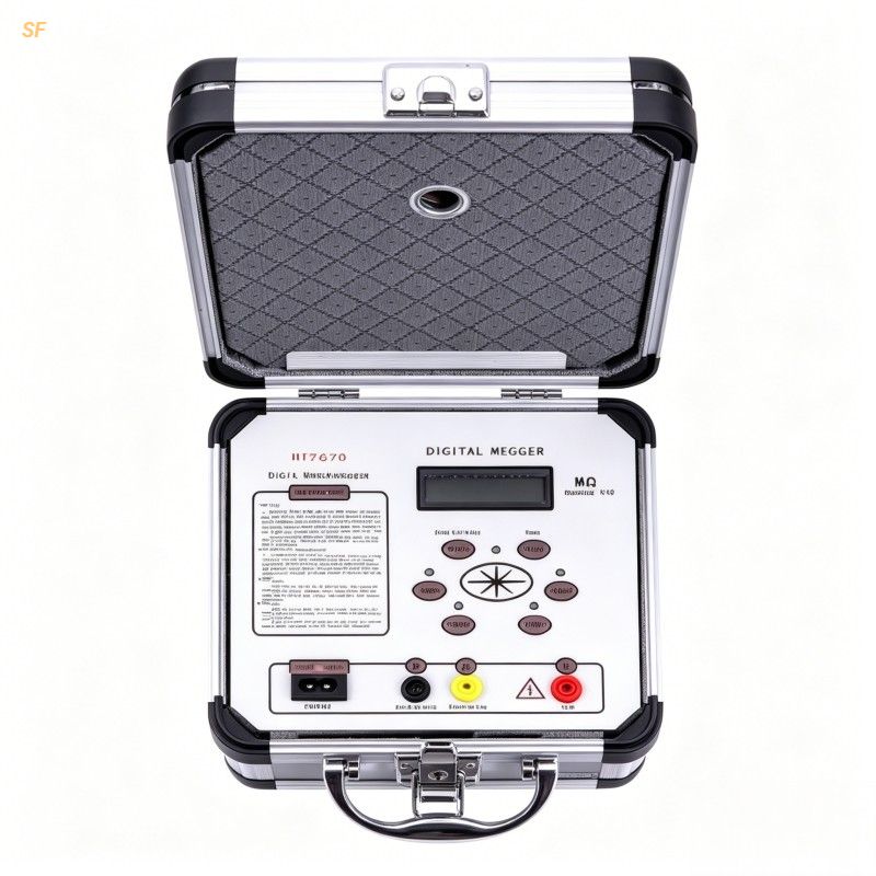 Safety Helmet Anti-static Tester Anti-static Performance Tester Surface Resistivity Measurement EN397/ANSI Z89 Compliant Helmet Anti-static Testing Portable OEM Supported