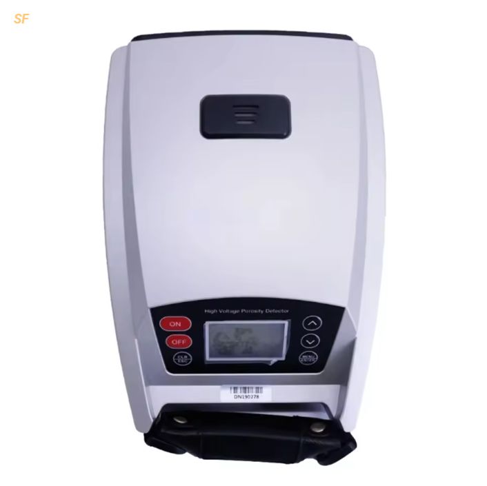 Spark Tester High Voltage Holiday Detector Coating Pinhole Detector Adjustable Voltage Audible Visual Alarm Pipeline Tank Coating Inspection NDT Equipment