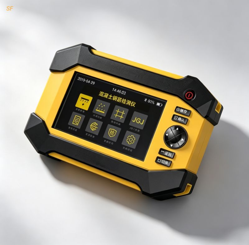 Concrete Rebar Detector Rebar Scanner Covermeter Rebar Locator Integrated Non-Destructive Testing NDT Equipment for Building Inspection