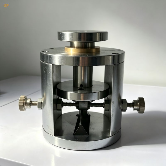 Rock Splitting Tensile Strength Jig Radial Compression Fixture for Solid Cylinder Coal & Rock Tensile Strength Test Factory Direct