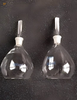 Laboratory Glass Pycnometer, 25ml/50ml Specific Gravity Bottle, Liquid Density Testing Bottle for Lab, Asphalt Density Test