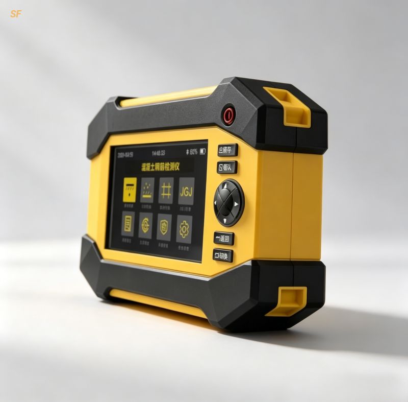 Concrete Rebar Detector Rebar Scanner Covermeter Rebar Locator Integrated Non-Destructive Testing NDT Equipment for Building Inspection