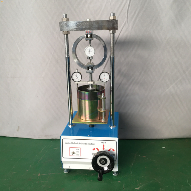 CBR Bearing Ratio Testing Machine High Precision ASTM Electronic Lab