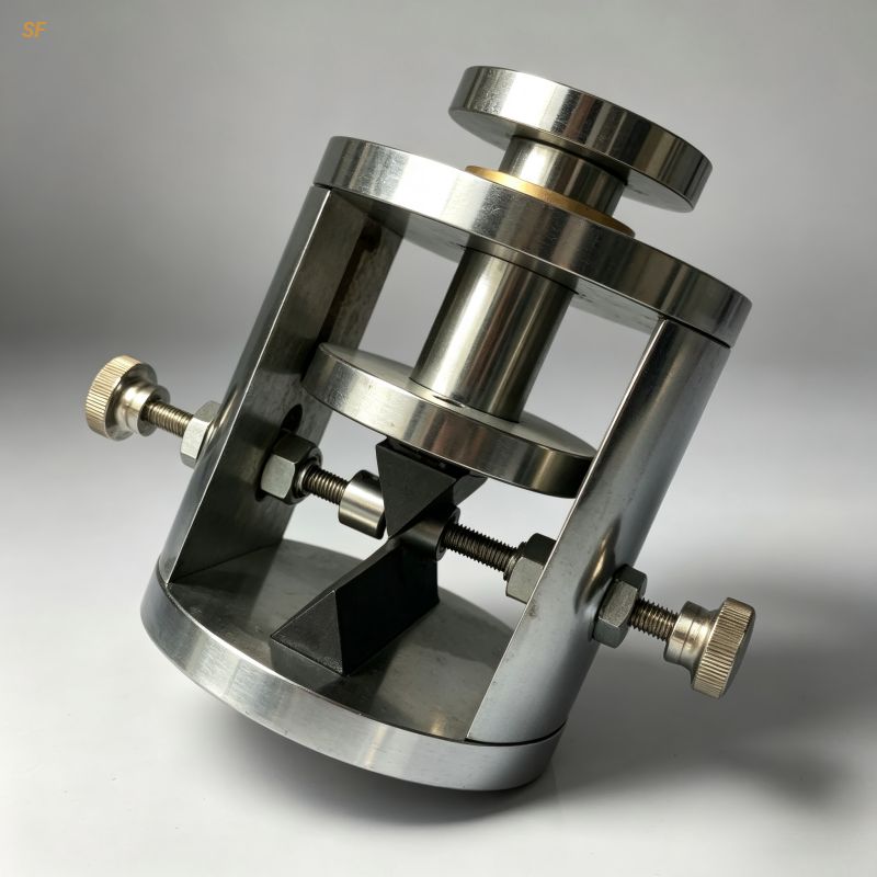Rock Splitting Tensile Strength Jig Radial Compression Fixture for Solid Cylinder Coal & Rock Tensile Strength Test Factory Direct