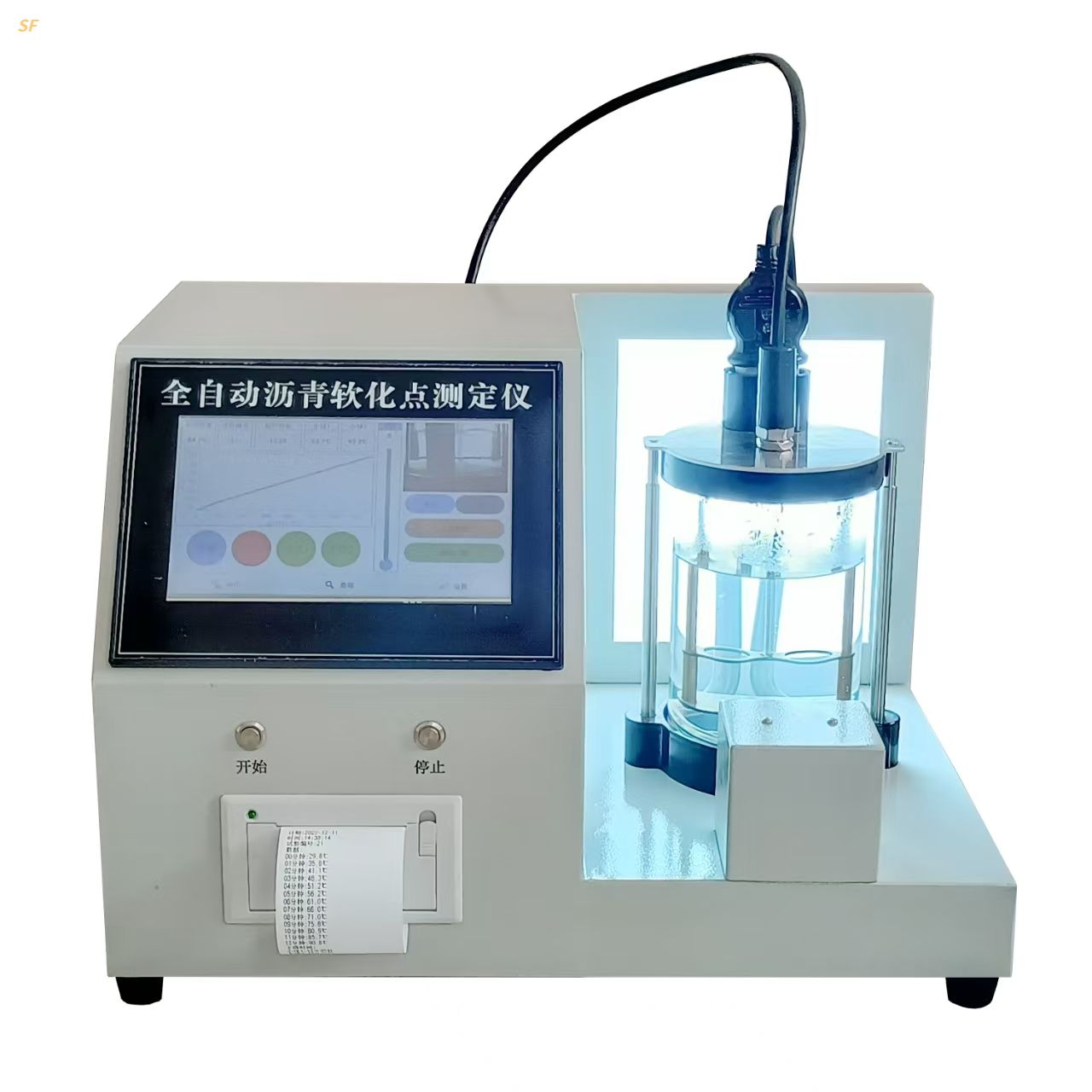 Asphalt Ring Ball for Apparatus Automatic Electronic High Accuracy 220V Measurement Equipment for Bitumen Softening Point