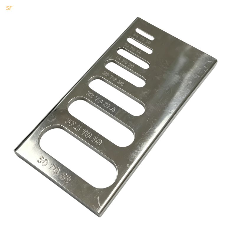 Aggregate Shape Length Measuring Apparatus Flakiness Index Tester Elongation Index Tester Coarse Aggregate Needle Flake Gauge ASTM D4791 Stainless Steel OEM Supported
