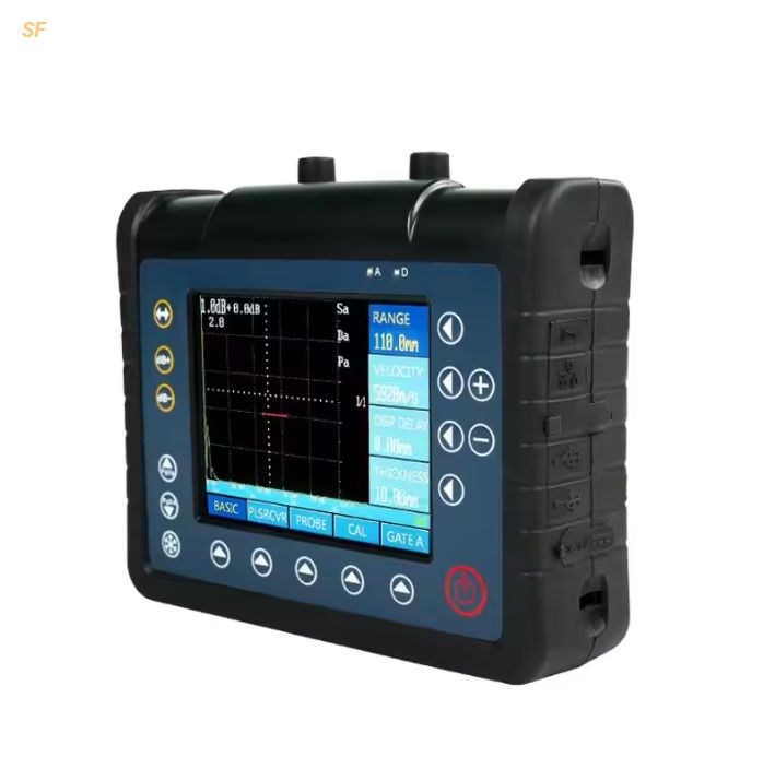 Portable Ultrasonic Flaw Detector Metal Weld Tester Casting Forging Flaw Detection NDT Equipment A-Scan DAC Curve ASTM E317