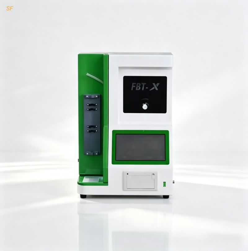 Automatic Cement Specific Surface Area Tester Fully Automatic Blaine Air Permeability Apparatus Cement Fineness Tester Touchscreen Data Storage Lab Equipment ASTM C204