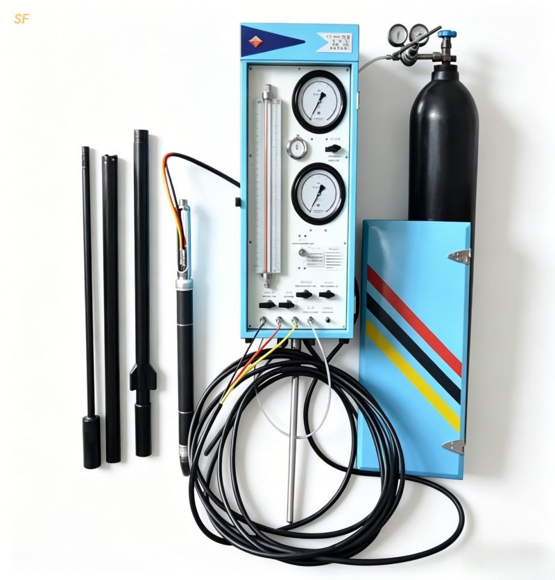 Prebored Pressuremeter Menard Pressuremeter In-Situ Soil Pressure Testing Equipment Foundation Bearing Capacity Pressuremeter Modulus Geotechnical Investigation ASTM Compliant