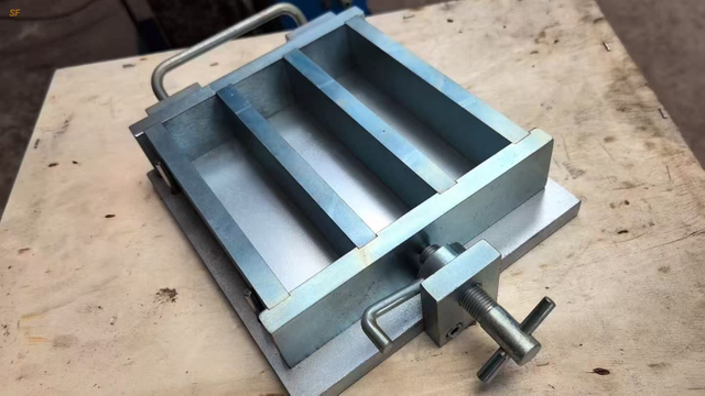 Soft Molding Test Mold Three Gang Prisms Mould High Accuracy