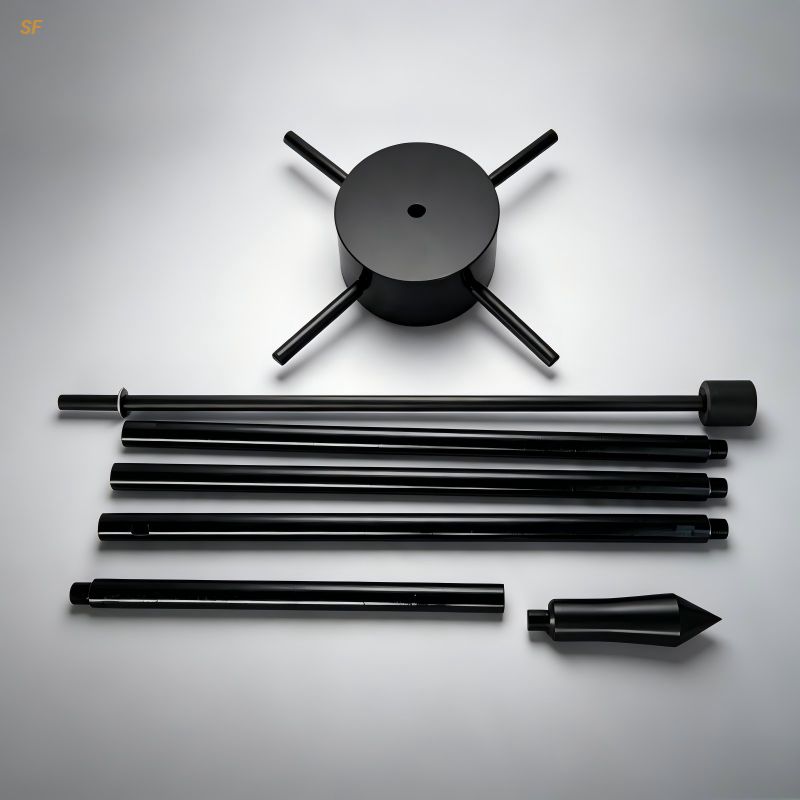 Heavy Dynamic Penetrometer | Railway Engineering Investigation Equipment | 63.5kg Cone Penetration Tester | DPSH Penetration Equipment | Foundation Bearing Capacity Tester