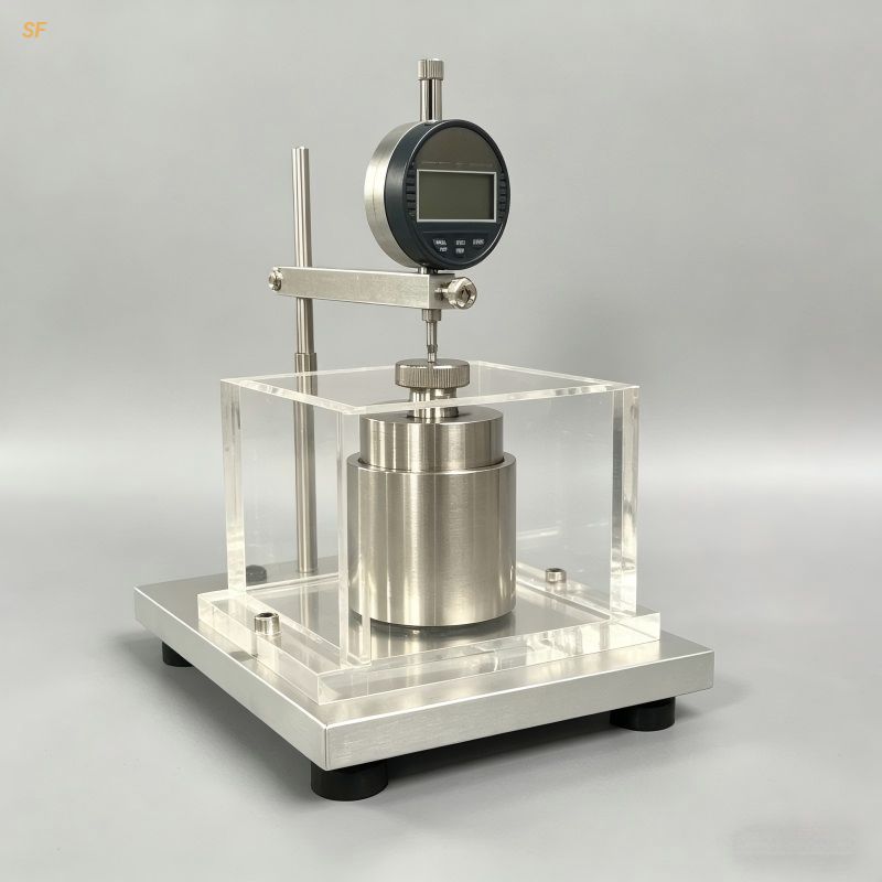 Rock Lateral Constrained Swelling Tester with Digital Dial Gauge for Rock Expansion Axial Displacement Test Factory Direct