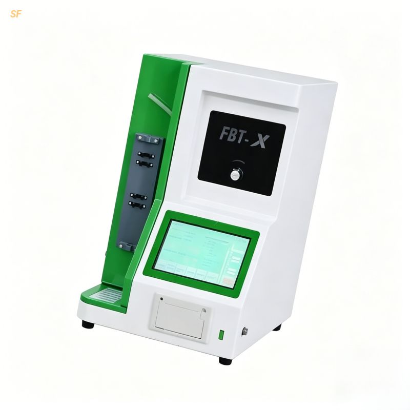 Automatic Cement Specific Surface Area Tester Fully Automatic Blaine Air Permeability Apparatus Cement Fineness Tester Touchscreen Data Storage Lab Equipment ASTM C204