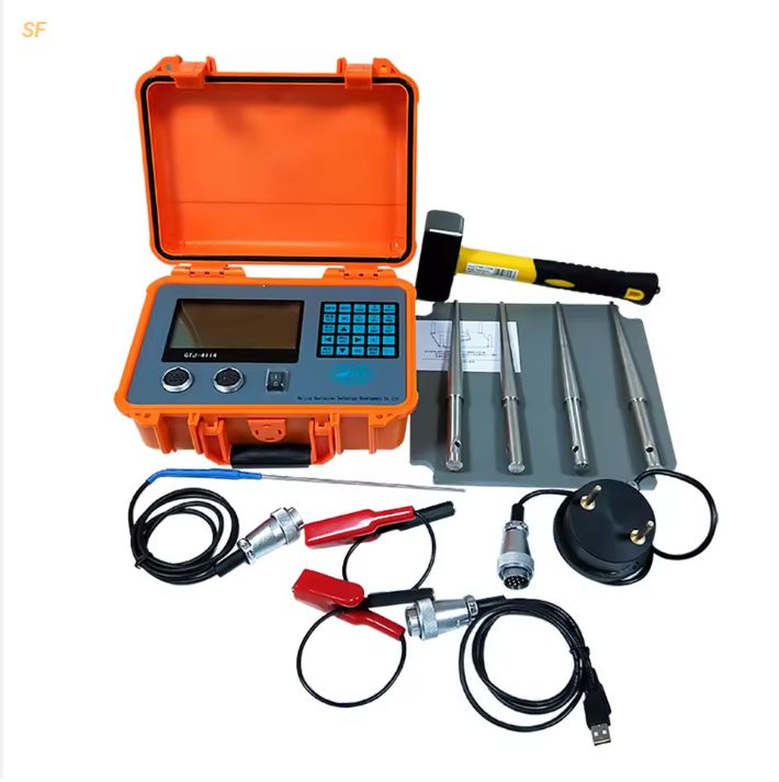 Soil Non-Nuclear Density Gauge EDG Split Type Electromagnetic Method Nuclear-Free Soil Density Moisture Compaction Tester Replace Sand Cone Method ASTM Standard