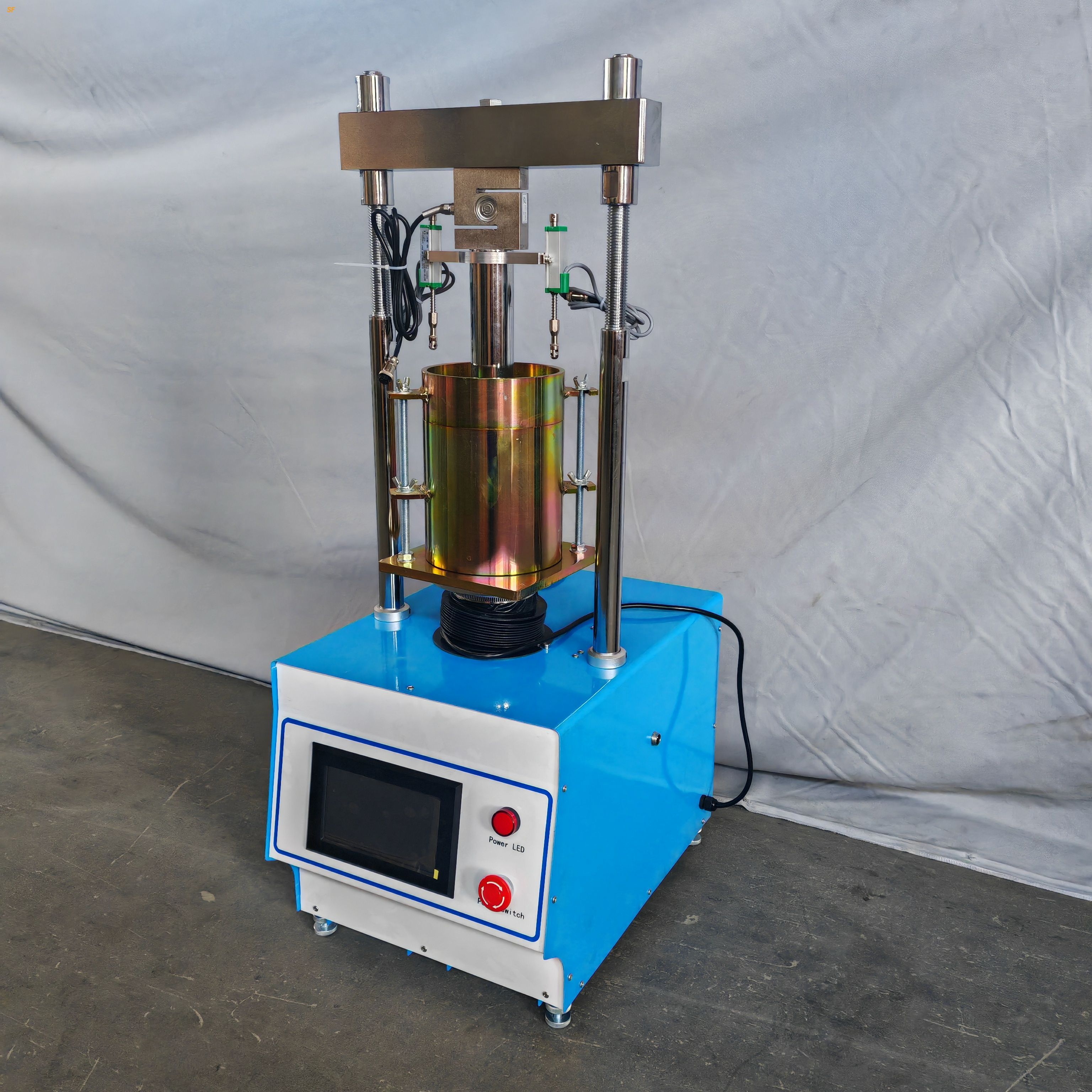 CBR Bearing Ratio Testing Machine High Precision ASTM Electronic Lab