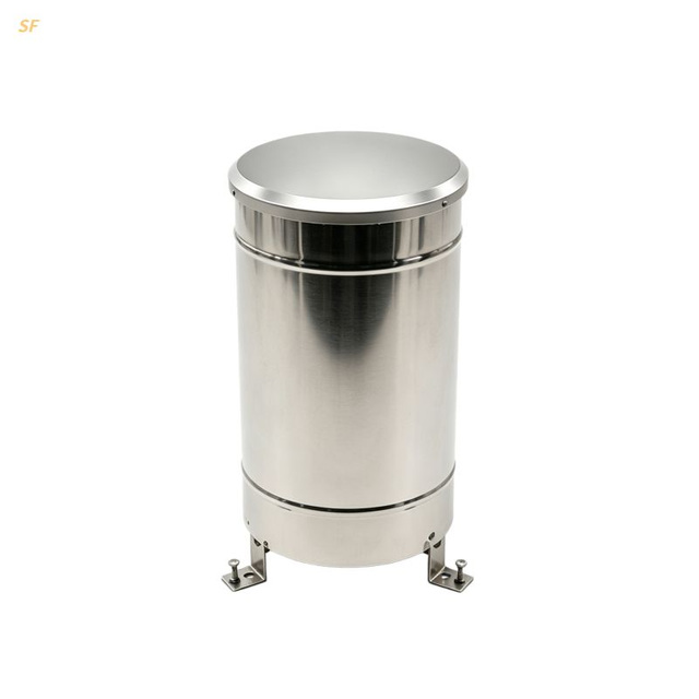 Tipping Bucket Rain Gauge Construction Site Φ200mm RS485 Pulse