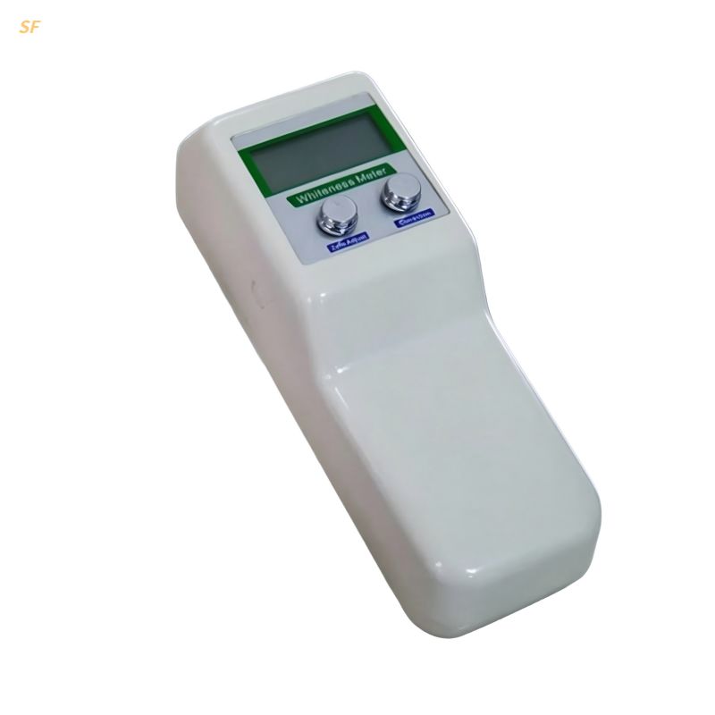 Digital Whiteness Meter 0-199 LED Blue Whiteness Paper Powder++++