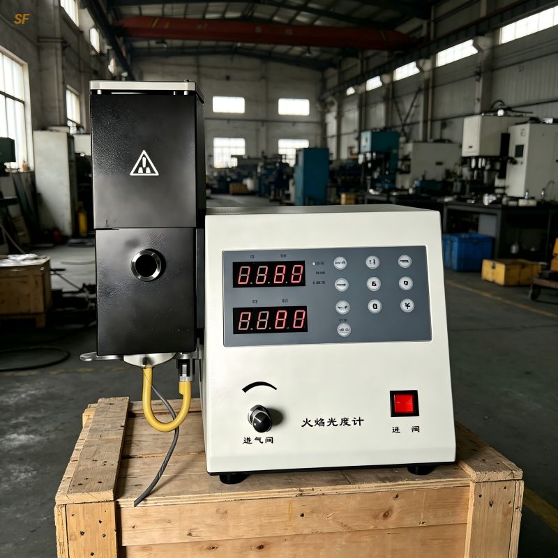 Flame Photometer Cement Potassium Sodium Tester