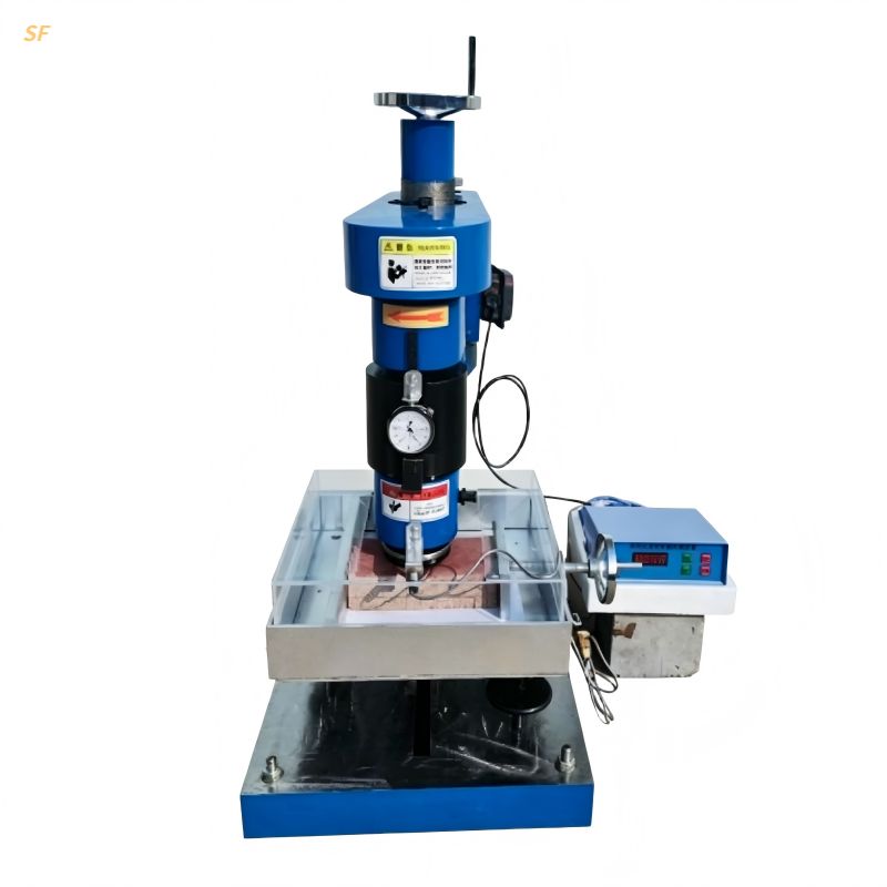 Cement Mortar Abrasion Tester Rotating Cutter Method 0.4kN