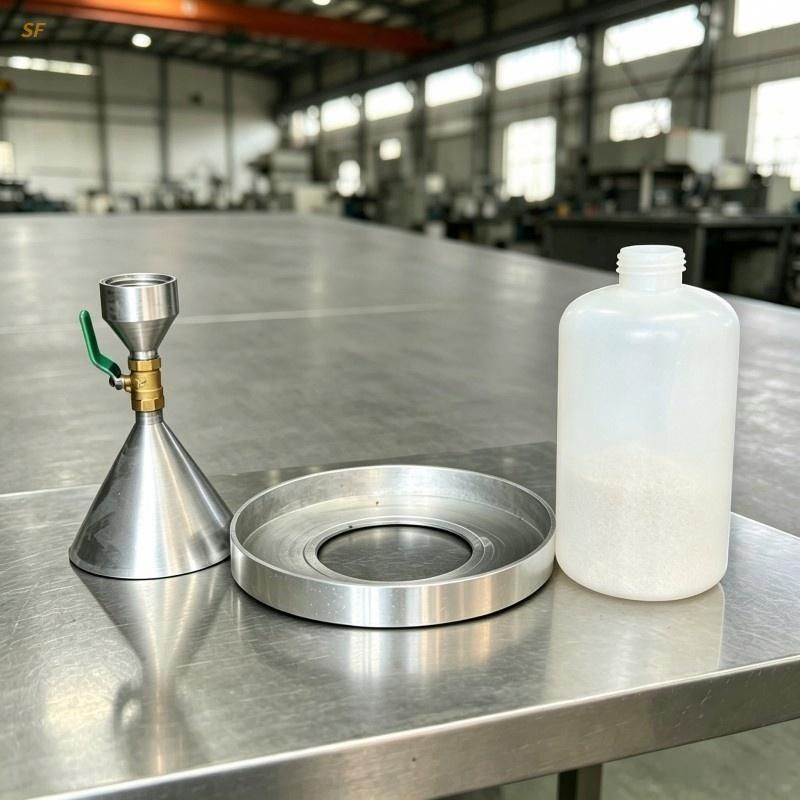 Sand Cone Density Tester Field Soil Compaction Portable Stainless