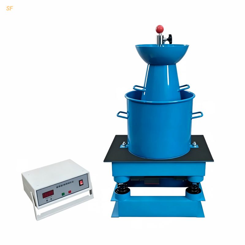 Concrete Vebe Consistency Tester VC Method Slump Cone Vibrating Table