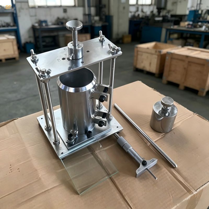 Grout Vertical Expansion Rate Tester Expansive Mortar Tester with Depth Micrometer for Grouting Material Quality Control Factory Direct