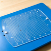 Thermal Insulation Bonding Area Grid Plate High-Transmittance Acrylic for Exterior Wall Insulation Bonding Coverage Testing Factory Direct