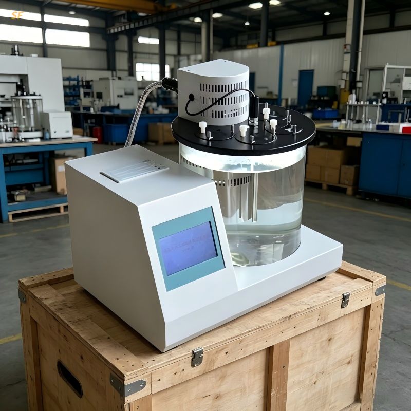 Kinematic Viscometer Petroleum Viscometer Ubbelohde Viscometer Capillary Method Precision Constant Temperature Bath for Kinematic Viscosity Determination of Transparent & Opaque Liquid Petroleum Produ