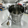Gussasphalt Flowability Tester Lueer Flow Value Copper Hammer 995g