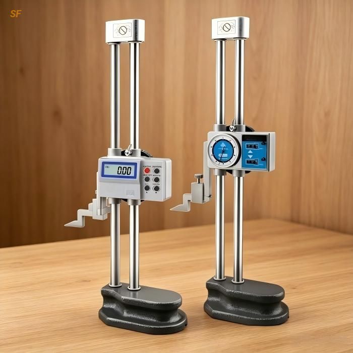 Dual Column Digital Height Gauge 0-300mm Electronic Scribing