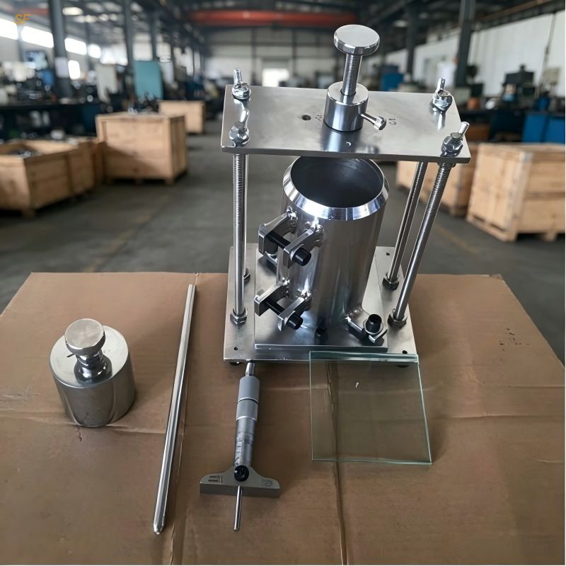 Grout Vertical Expansion Rate Tester Expansive Mortar Tester with Depth Micrometer for Grouting Material Quality Control Factory Direct