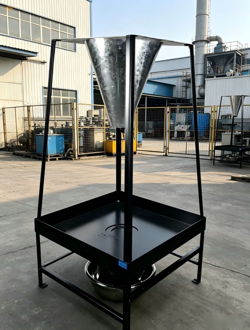 Asphalt Mixture Segregation Tester Conical Hopper