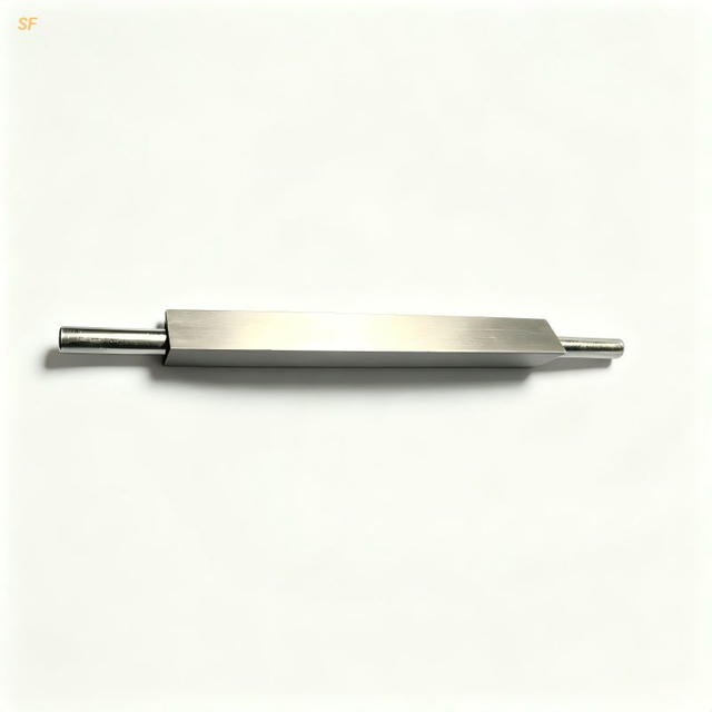 Leveling Trowel Concrete & Mortar Leveling Trowel Aluminum Alloy with Galvanized Shank for Specimen Surface Leveling & Trimming Factory Direct