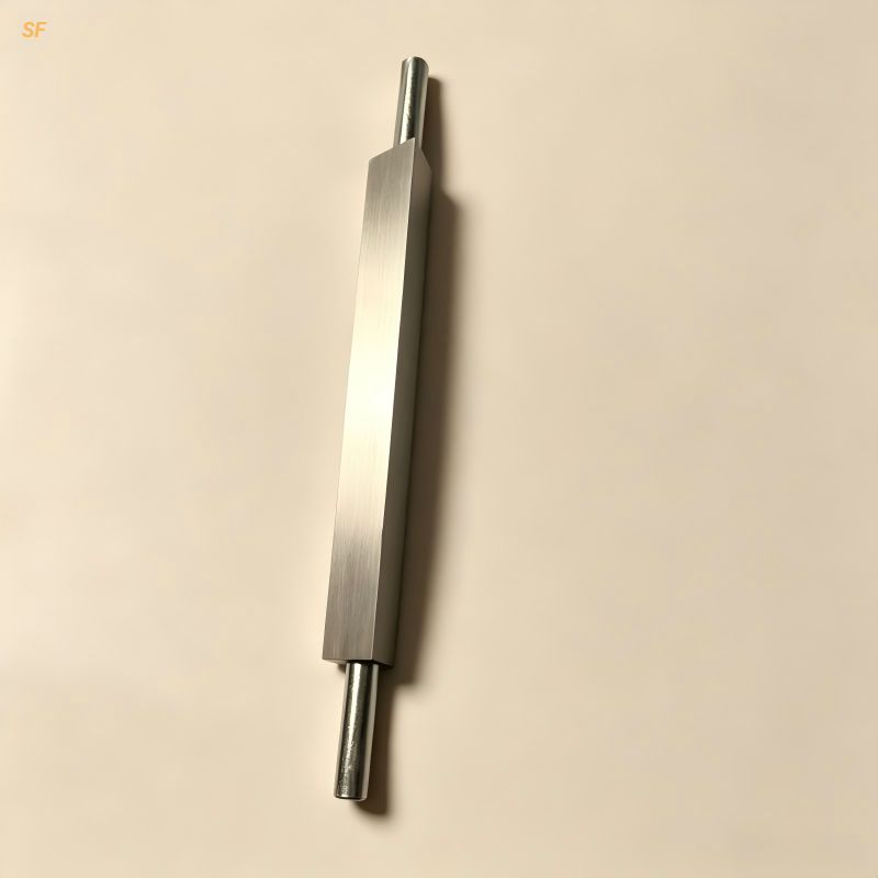 Leveling Trowel Concrete & Mortar Leveling Trowel Aluminum Alloy with Galvanized Shank for Specimen Surface Leveling & Trimming Factory Direct