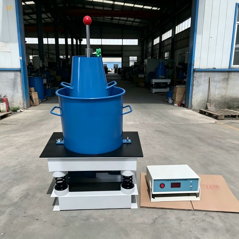 Concrete Vebe Consistency Tester VC Method Slump Cone Vibrating Table