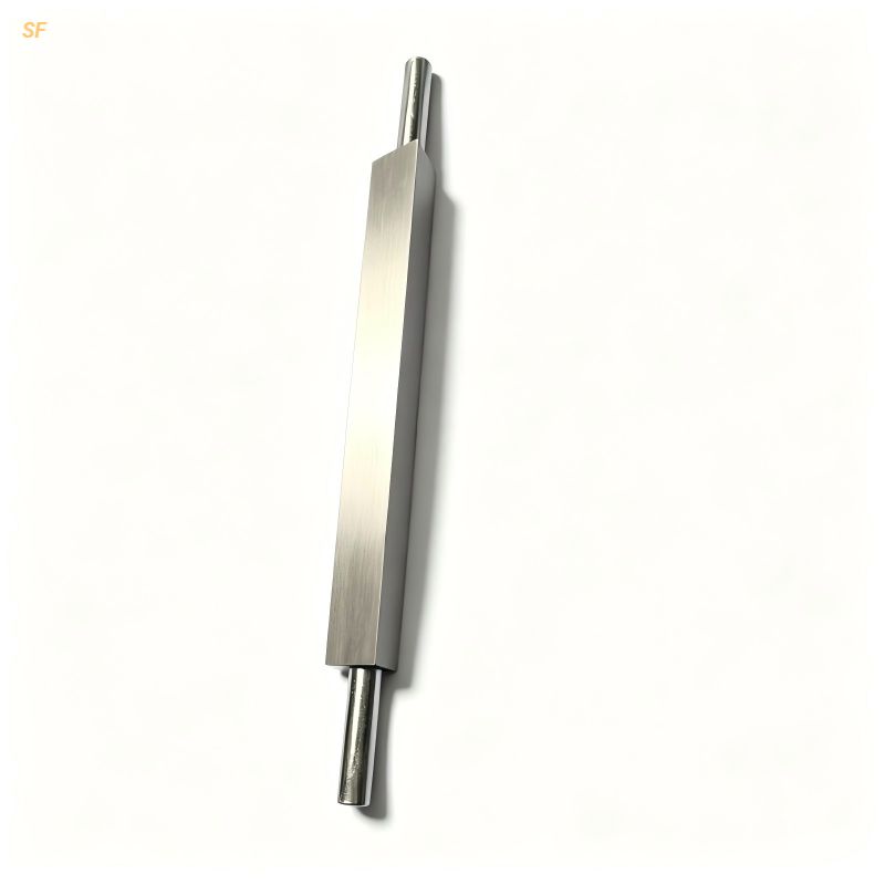 Leveling Trowel Concrete & Mortar Leveling Trowel Aluminum Alloy with Galvanized Shank for Specimen Surface Leveling & Trimming Factory Direct